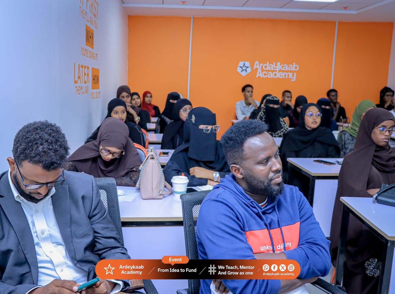 From Idea to Funded, How Startups Win Investment, moment from the event