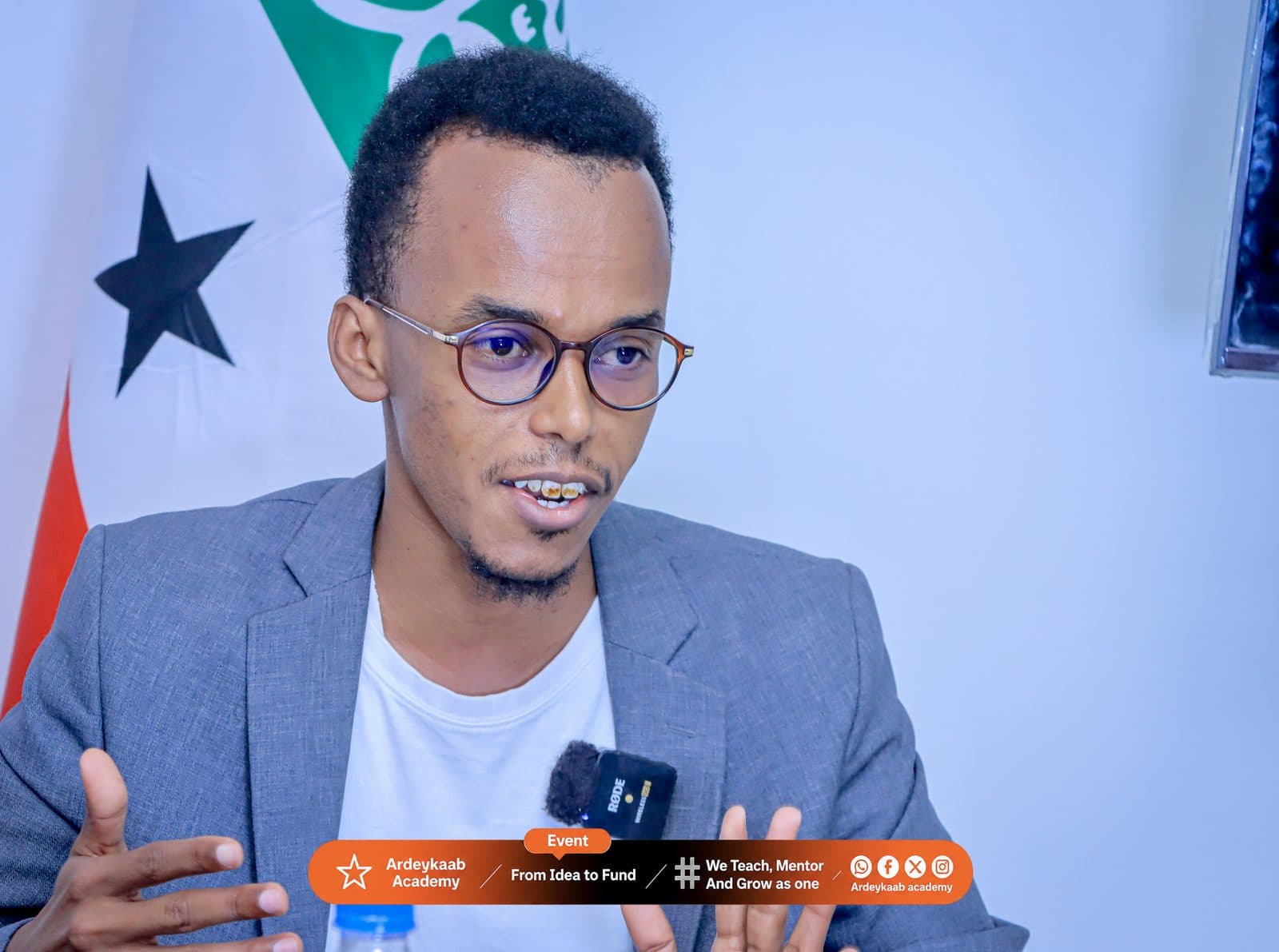 From Idea to Funded, How Startups Win Investment, moment from the event