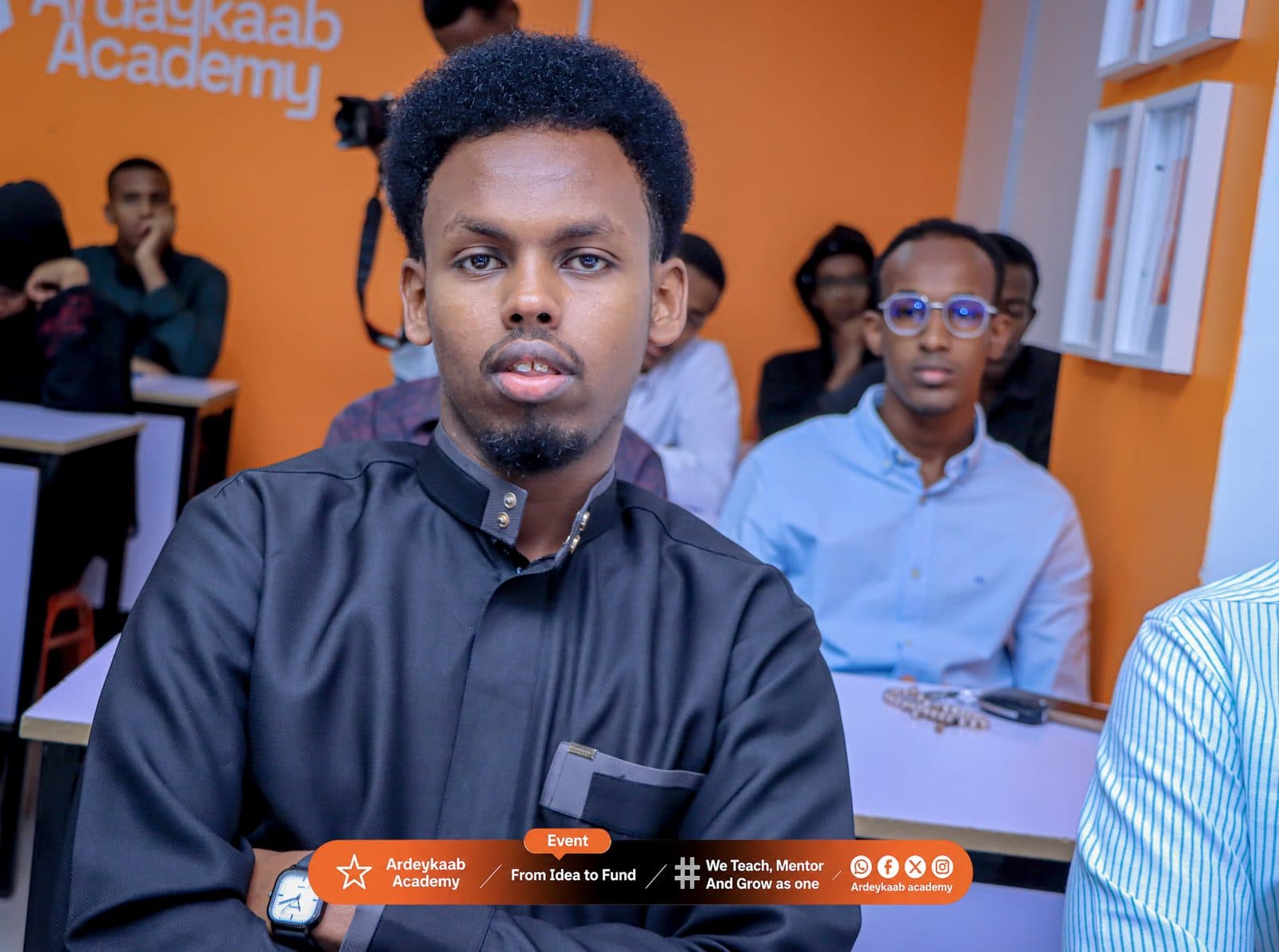 From Idea to Funded, How Startups Win Investment, moment from the event